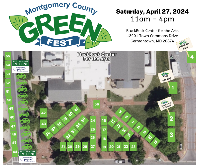 Got plans for this #weekend? #MCGreenFest kicks off at 11:00am on Saturday morning in #GermantownMD at the @BlackRockCenter For a list📋of vendors and a map🗺️of the grounds, please click here ▶️ tinyurl.com/ycyupmym #montgomerycountymd #earthmonth @MyGreenMC