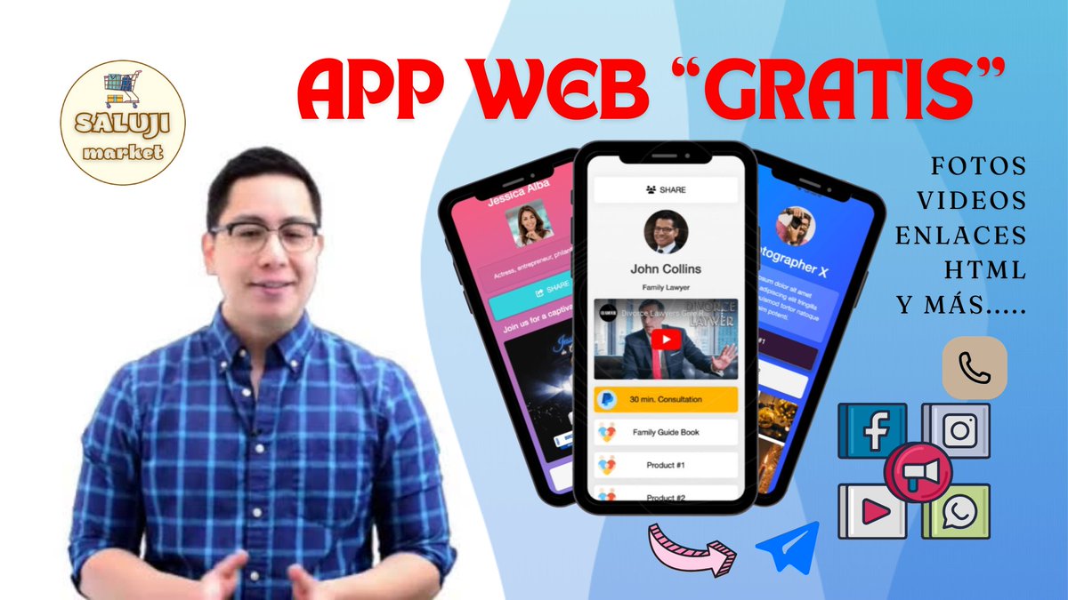 Como Ganar Dólares con APP WEB | ¡ESPERA! es “GRATIS” 🎉
⭐Link directo al video de App Web:
youtu.be/arZ7pA0VGXU
💡Una vez registrado puedes acceder a todos los tutoriales privados en YouTube.