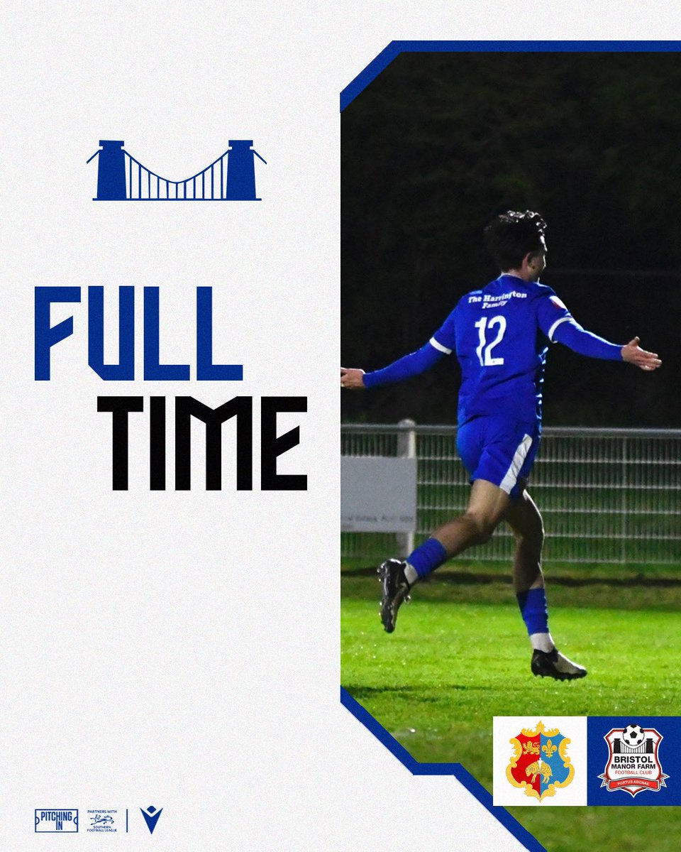 ManorFarmFC's tweet photo. FT | Tavistock 0-2 Bristol Manor Farm

A well deserved 3 points for the Farm in Devon thanks to goals in either half from Nielsen and Brain on his return 

#UpTheFarm https://t.co/Oc2rpxoKOO