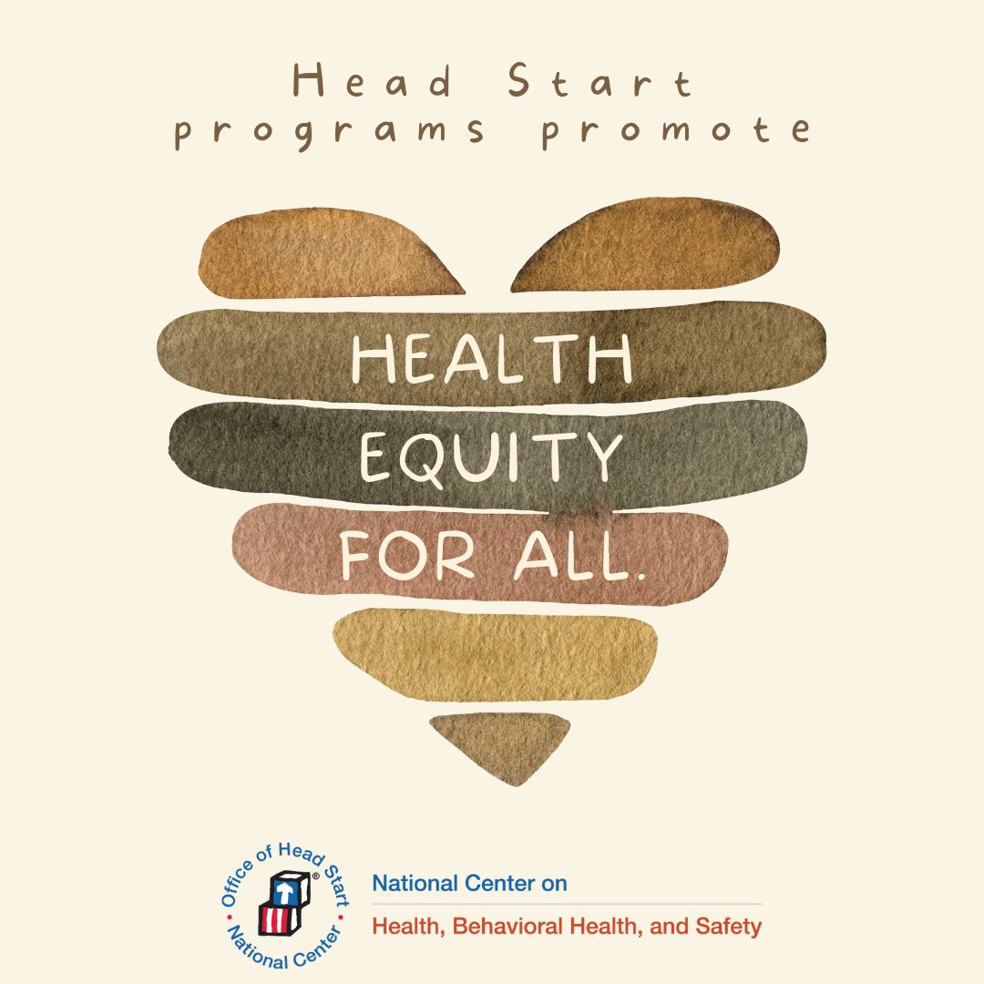 Head Start children & families may experience health care disparities. Through dedicated training and resources, Head Start staff have the tools to promote resilience and reduce health inequalities. #MinorityHealthMonth