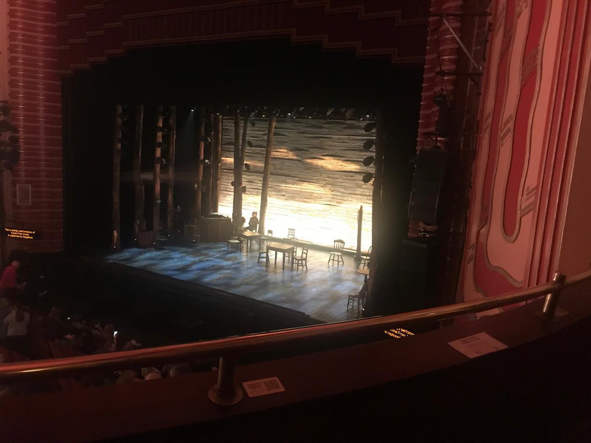 Wonderful evening @ComeFromAwayUK at @NewTheatreOx - as good as the last time: the penultimate night of the London run. A wonderful musical with the cast giving their all. Catch a tour date, if you still can…