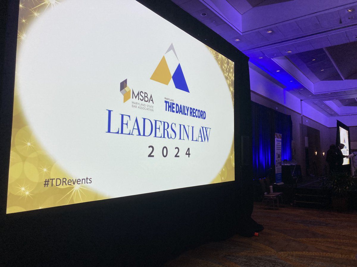 Over the past 23 years we have honored more than 700 lawyers, judges and other legal professionals for their incredible contributions to the profession and the greater community. Tonight we honor dozens more as part of the 2024 Leaders in Law awards. #TDREvents