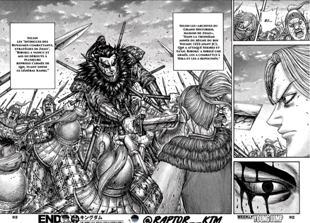 Je me suis fait spoil la mort de cet homme j’en reviens toujours pas que c’est réel… #kingdom752