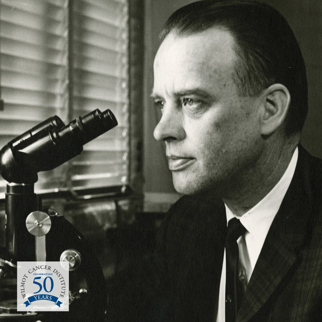 J. Lowell Orbison served as @URochester_SMD dean from 1967-79 & is credited with leading efforts to develop the @UofR's first cancer center in 1974. He saw an opportunity to create something greater by bringing departments together to work on cancer. #WilmotFlashbackFriday