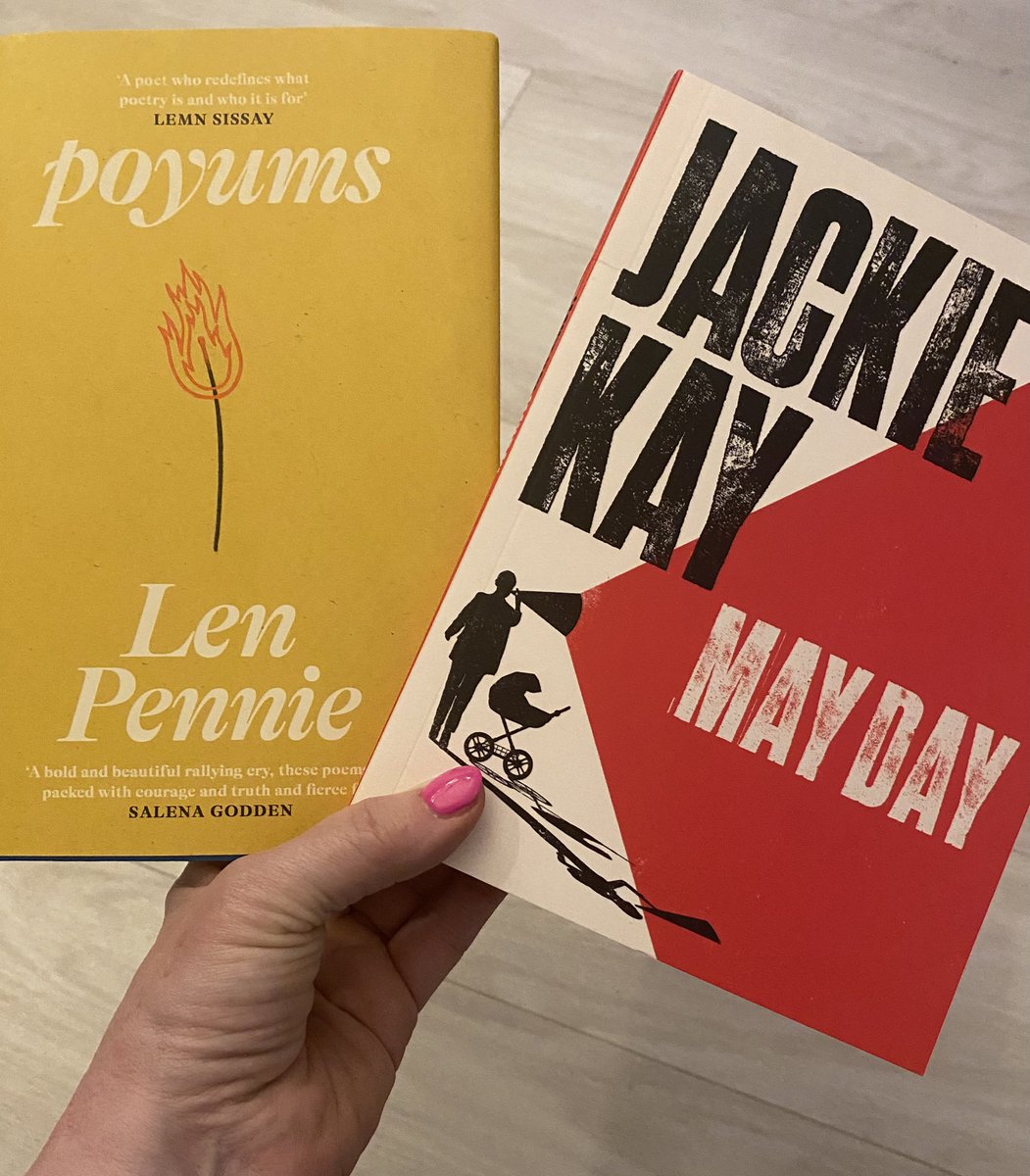 When you’re always excited once a new poetry selection comes out and then two arrive in the same month!!!! Utterly brilliant but @JackieKayPoet always stuns me with her exploration of grief and the love for her people #poetry