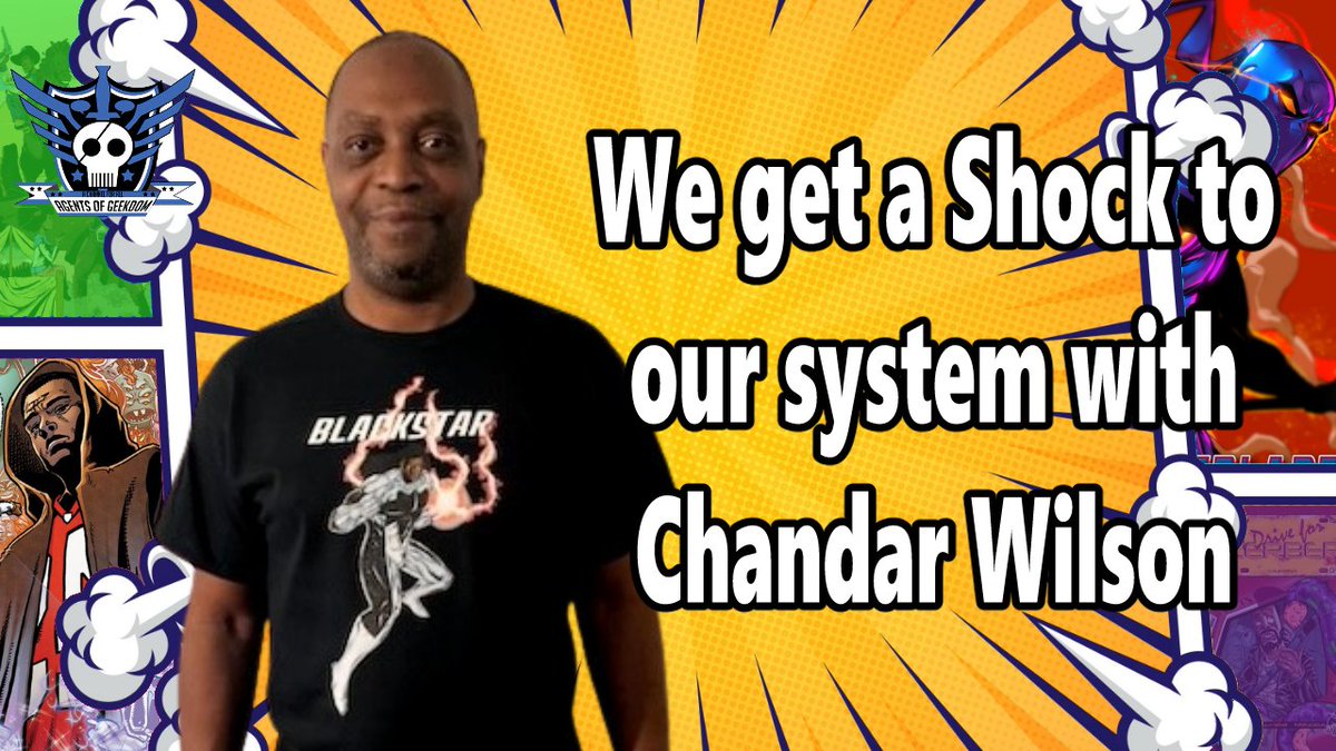 We have the marvelous @chandarwilson lined up for tomorrow's interview! Send in your burning questions now and get ready for some enlightening insights! Join us live 9am Pacific/Noon Eastern on the Agents of Geekdom @agentsofgeekdom network: linktr.ee/agentsofgeekdom