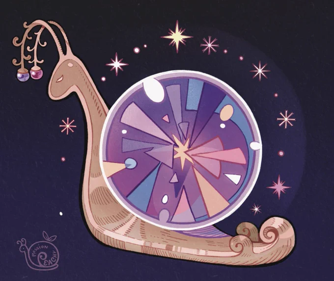 crystal ball snail  