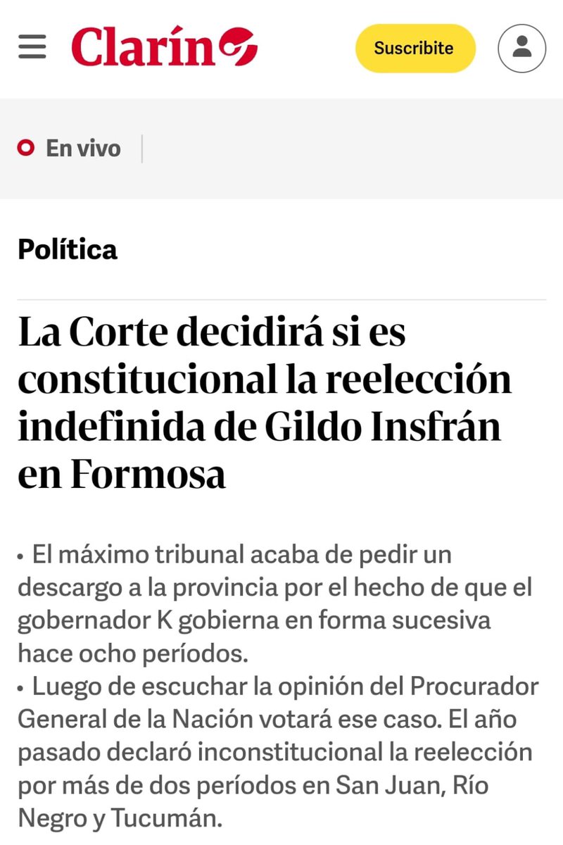 EN 60 DIAS FORMOSA PODRIA VOLVER A SER DEMOCRATICA AL FIN. Hoy nos volvemos a ilusionar y a confiar en que la Corte Suprema pondrá las cosas en su lugar.-