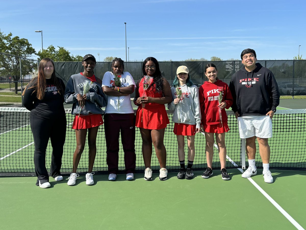 It’s Senior Night for Girls Tennis! #PikeRedDevilsRise