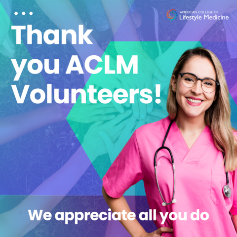 ACLM would like to extend a heartfelt thank you to all of the volunteers who have helped shape our organization into what it is today. This not only includes our members & Member Interest Groups, but also our Board of Directors, committee & task force leaders, & many others!