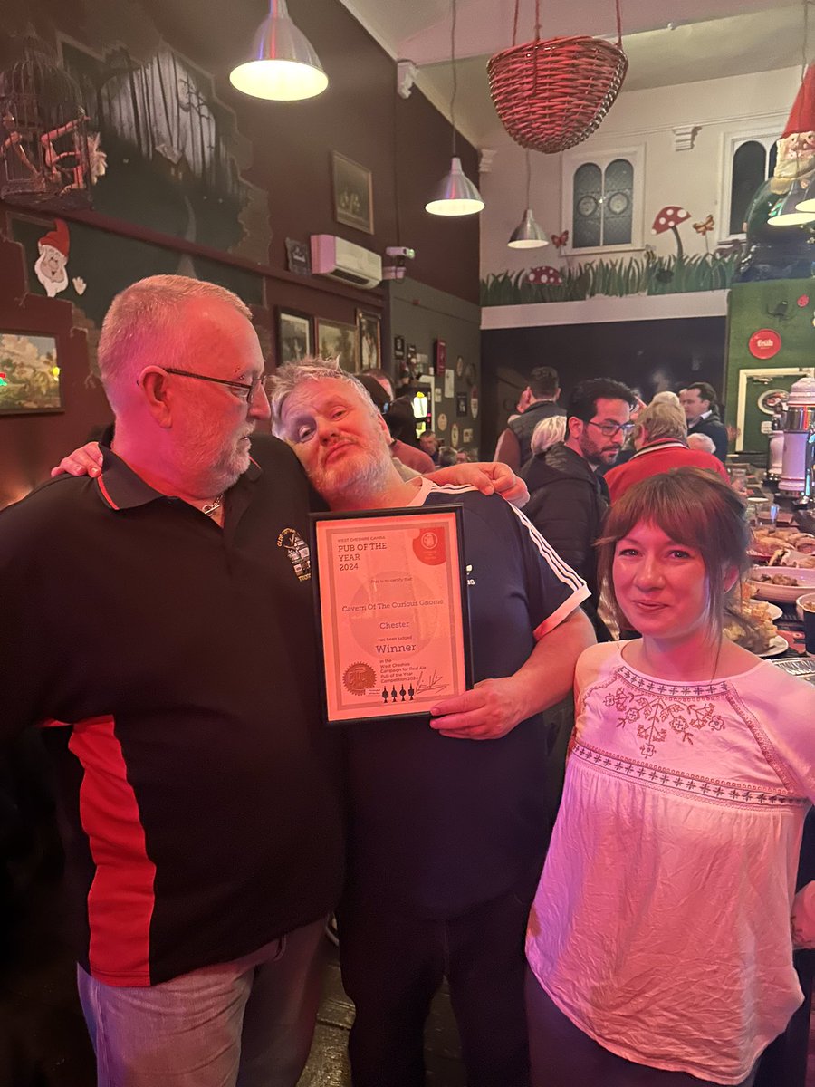 It could’ve been love, but I’m glad it’s not, if it hadn’t been for India this picture would’ve been shit.😂😂😂👍🍺 <a href="/CavernOf/">cavern of the curious gnome</a> <a href="/PaysanChester/">Paysan</a> <a href="/CamraChester/">West Cheshire CAMRA</a> <a href="/BeersInChester/">Beers In Chester</a>