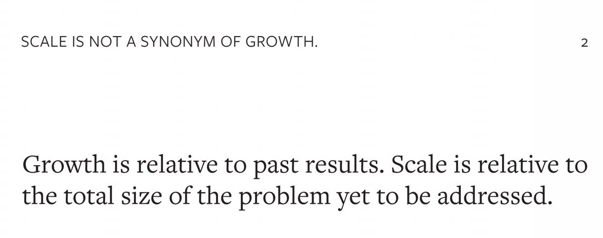 AbeGrindle's tweet image. Important wisdom for social impact leaders and funders from ⁦⁦@SanjayPurohitM⁩ and the ⁦@C4EC_Foundation⁩ team in their book #ThinkScale