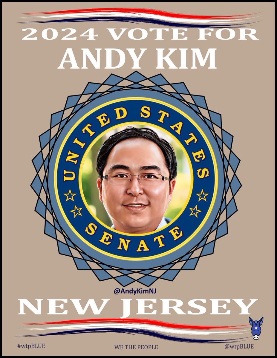 Ballots are already in mailboxes across New Jersey. Primary is June 4th. We need to keep this seat BLUE! @AndyKimNJ is the best candidate. He is experienced, honest, and will bring integrity to the job. Go to nj.gov/vote for key deadlines. #wtpGOTV24 #DemVoice1