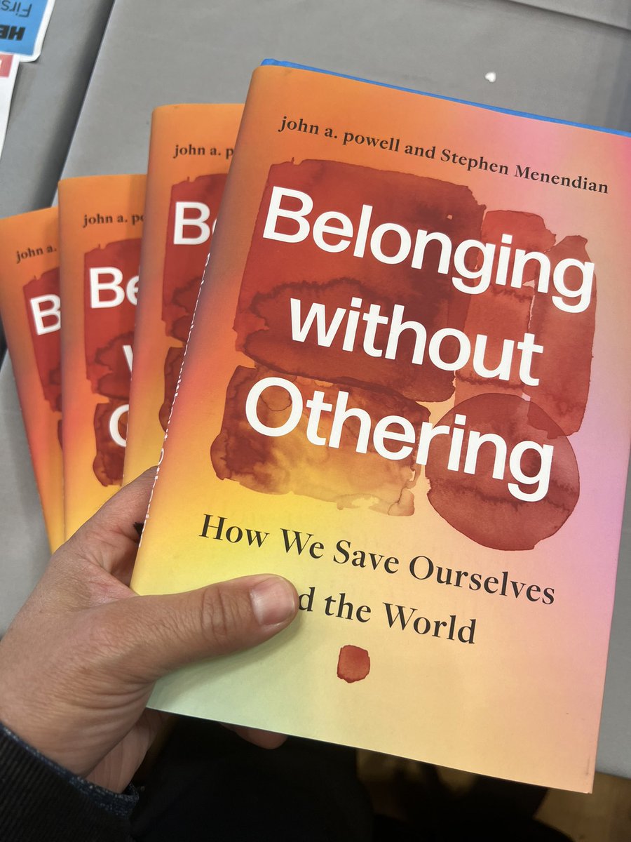 Got my hand on a few of these! So nice to finally have them in hand.😊 Available at belonging.berkeley.edu/belonging-with… or get 20% off at sup.org with code BELONGING20