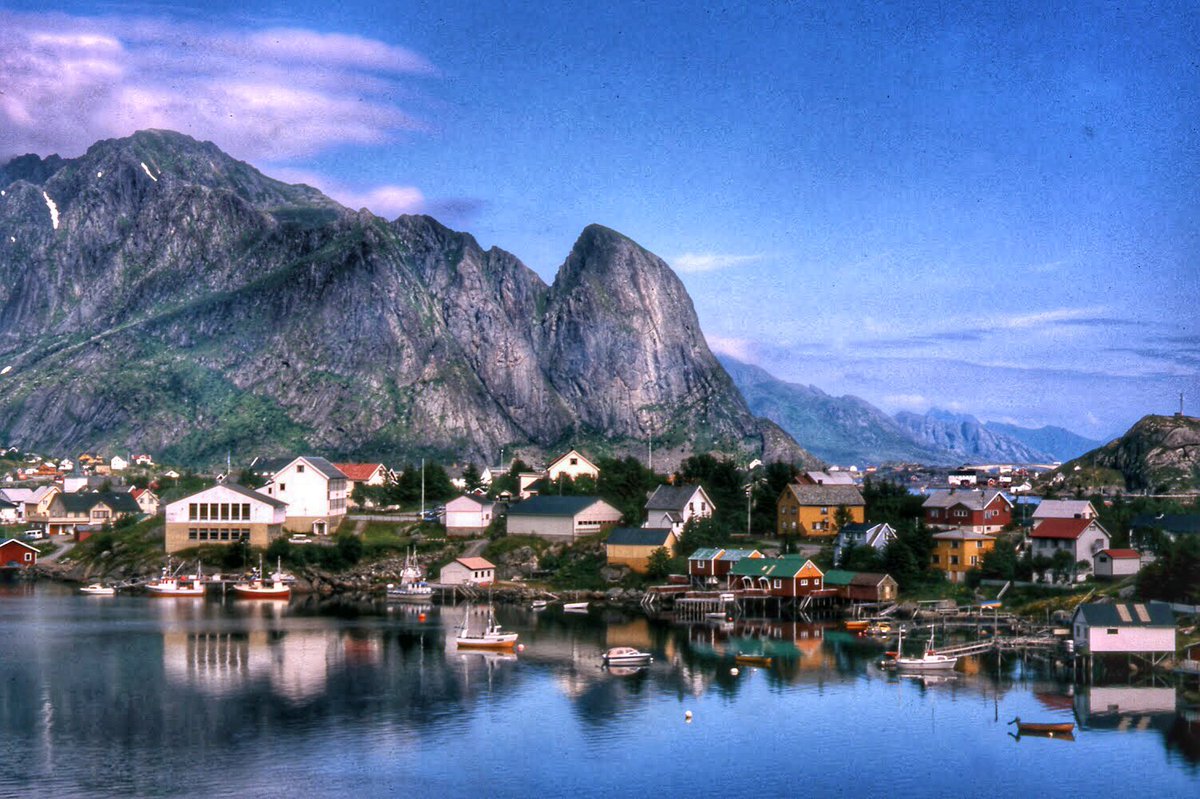 One of my favorite places for bicycling is Norway’s Lofoten Islands.