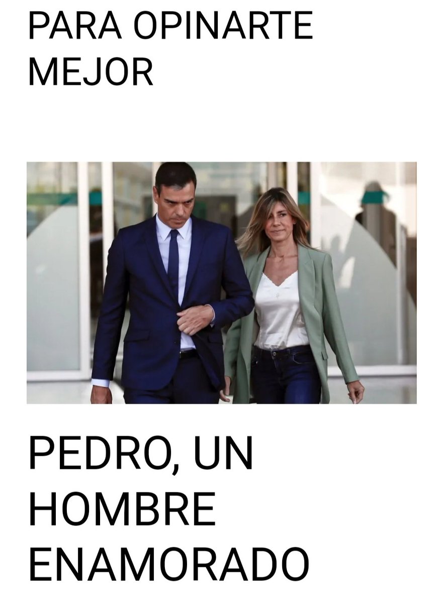 Luci_Martin99's tweet photo. "Es importante no meter a la familia en política, pero es todavía más importante que la familia no se meta en lo público" 

Os dejo, como lectura de noche, mi opinión sobre la nueva puesta en escena de @sanchezcastejon

⬇️⬇️⬇️

#ParaOpinarteMejor 

https://t.co/A1xv44rlGE https://t.co/Ph9KoqhpiW