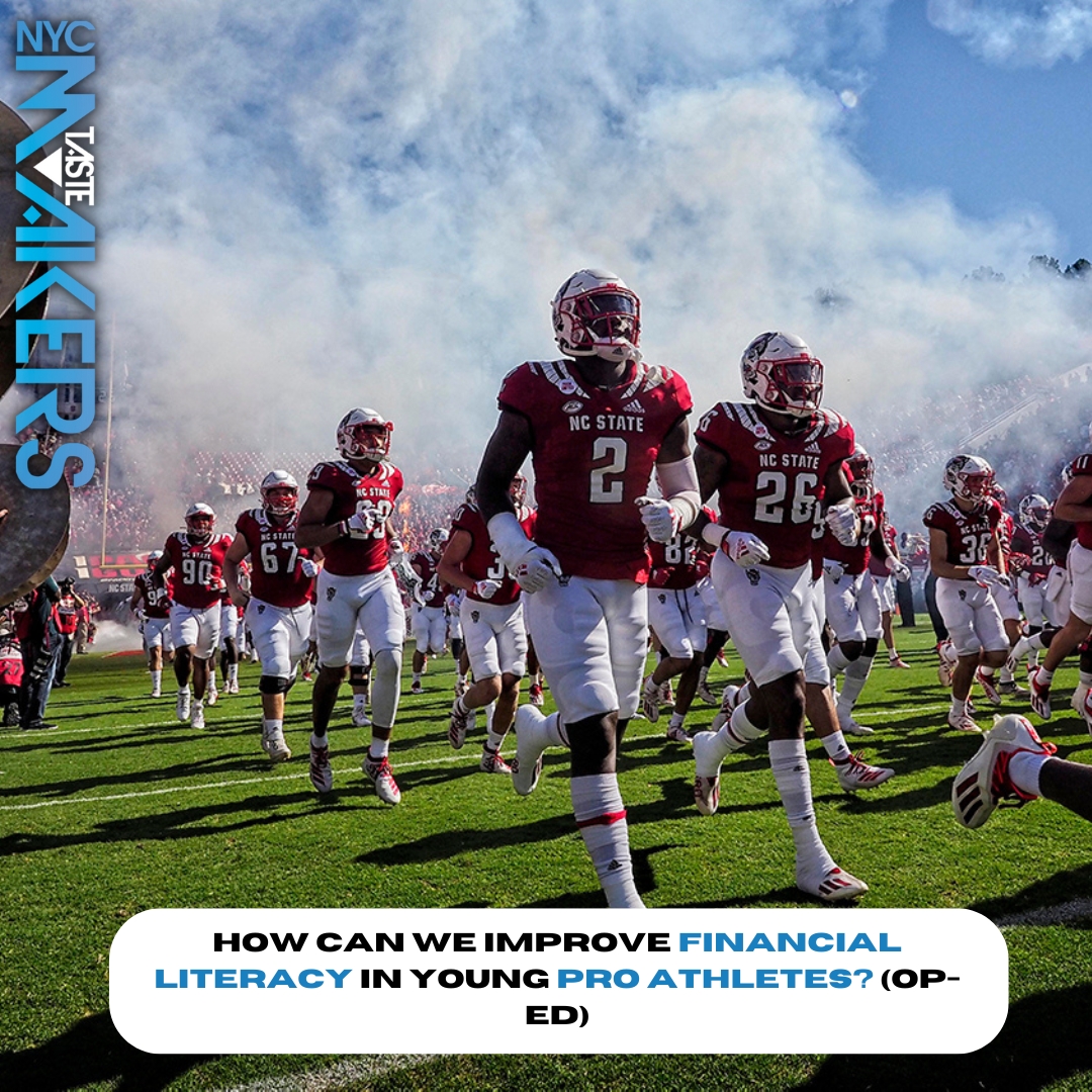 How can we improve financial literacy in young Pro Athletes? (OP-ED)
View the link below to read more on this Op-Ed by Caitlyn Taylor!

nyctastemakers.com/how-can-we-imp…
#NYCTastmakers #NYCTM #ProfesionalAthletes #FinancialLiteracy #Sports