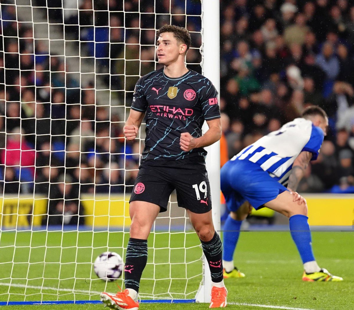 'Julián Álvarez': Porque convirtió un gol para la victoria de Manchester City ante Brighton en la #PremierLeague