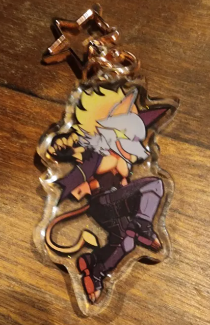 CERBERUS CHARM CAME IN IM GONNA CRY HE'S SO CUTE