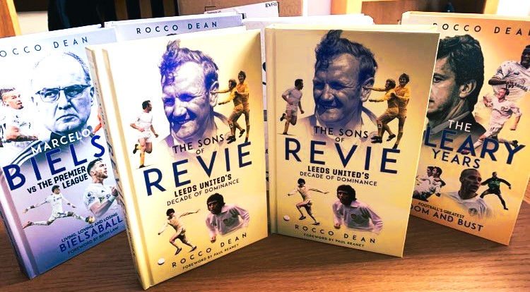 LEEDS UNITED MAD ⚽ (@leedsunited_mad) on Twitter photo WIN: Rocco Dean is a die-hard #lufc fan & has written 4 books thru <a href="/PitchPublishing/">Pitch Publishing 📚 Sports Books</a>: Marcelo Bielsa vs The Damned United, The O'Leary Years, League One Leeds, Marcelo Bielsa vs The Premier League. Now you can win his outstanding 5th book "The Sons of Revie". Follow <a href="/roclufc/">Rocco Dean</a> & RT! WIN: Rocco Dean is a die-hard #lufc fan & has written 4 books thru <a href="/PitchPublishing/">Pitch Publishing 📚 Sports Books</a>: Marcelo Bielsa vs The Damned United, The O'Leary Years, League One Leeds, Marcelo Bielsa vs The Premier League. Now you can win his outstanding 5th book "The Sons of Revie". Follow <a href="/roclufc/">Rocco Dean</a> & RT!