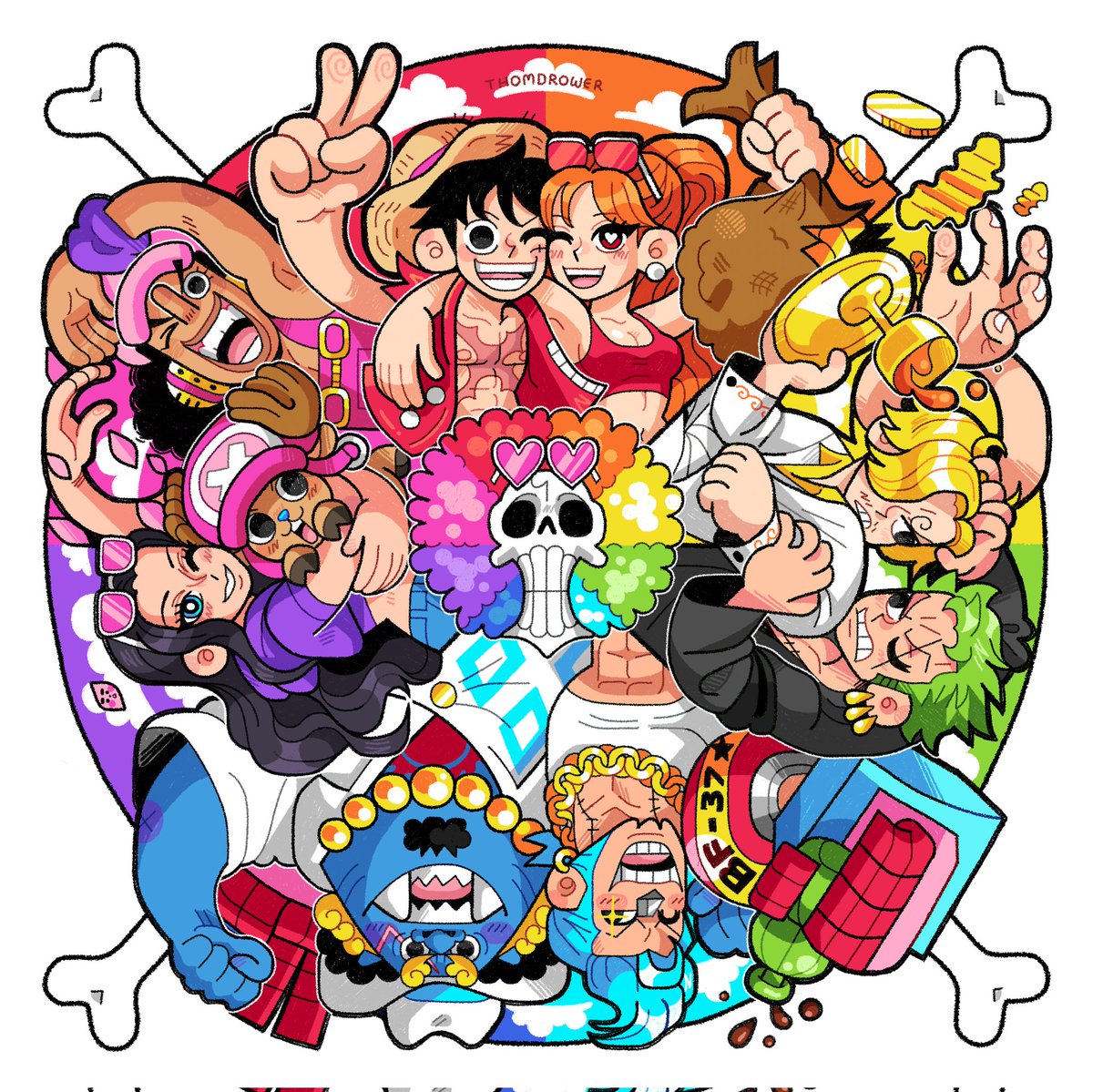 thomdrower 🇨🇱 GRID ART tweet media