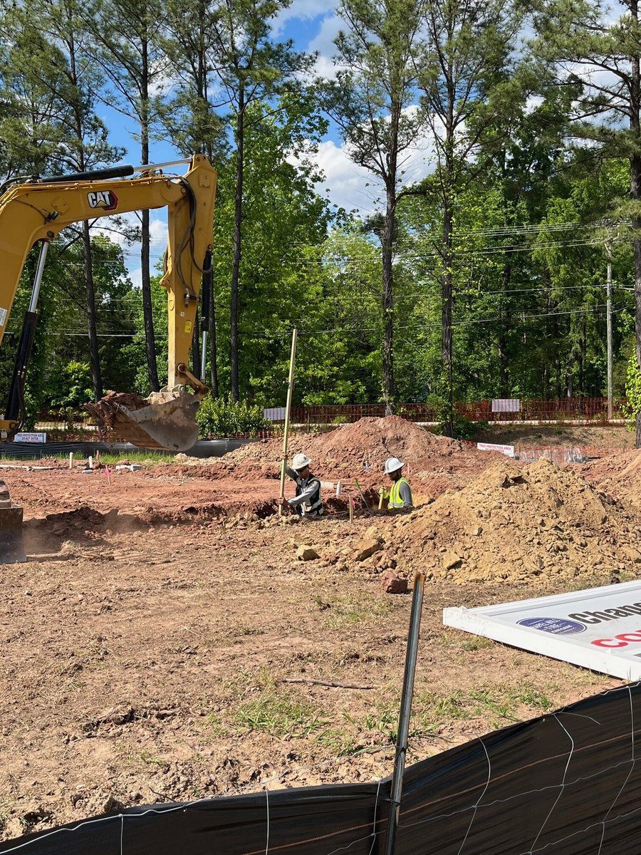 Here's a sneak peek of the progress at our newest location on Highgate Rd in Durham! 🛠️🌟 Construction is well underway!.Stay tuned for updates as we gear up for the grand opening! #NewStore #DurhamExpansion #ComingSoon