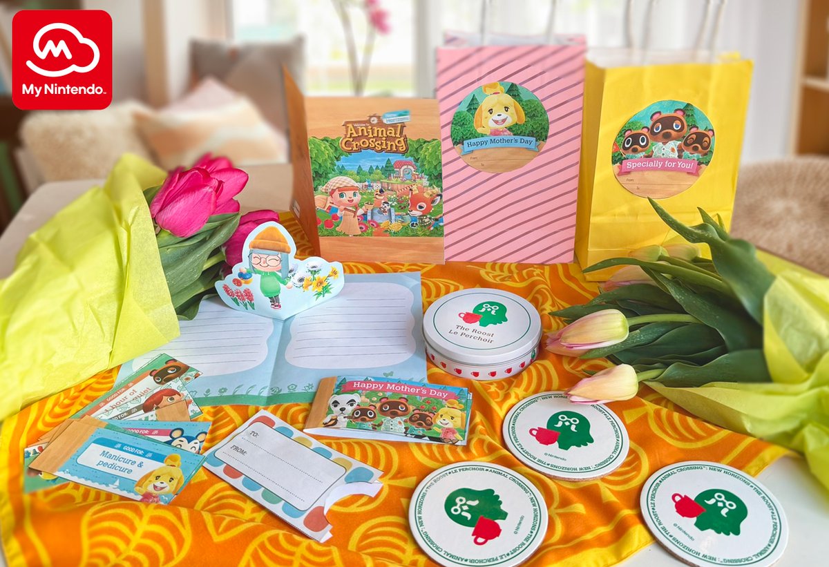 Get ready for Mother's Day with #MyNintendo rewards! Celebrate spring with #AnimalCrossingNewHorizons physical rewards, now available: ninten.do/6011YJ3hB