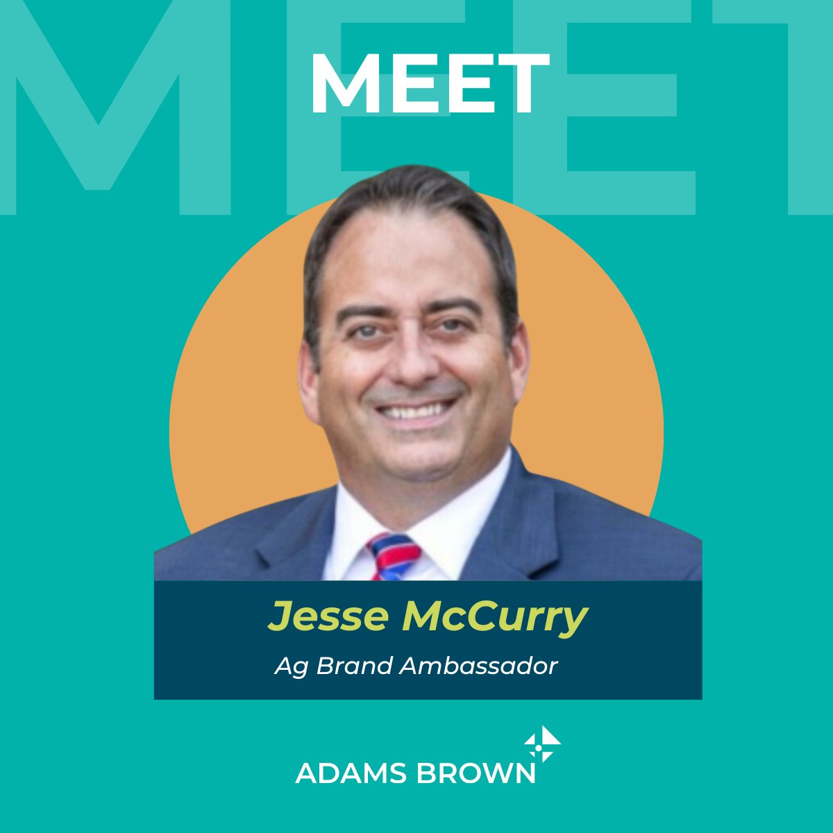 Learn more about Jesse McCurry who recently joined Adams Brown as the Ag Brand Ambassador!  Jesse previously served as the Executive Director at Kansas Grain Sorghum.

>> hubs.la/Q02tyStp0

#agriculture #farming #Kansasfarmersg #farmer #farmowner