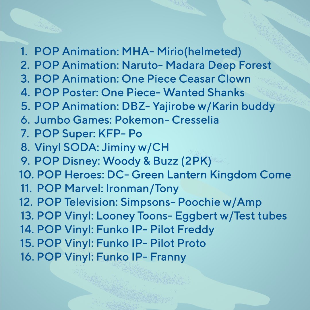 Our C2E2 Exclusives ✈️ GIVEAWAY ✈️ is taking flight! 

To enter:
🧳 Follow <a href="/OriginalFunko/">Funko</a>
🧳 Like this post
🧳 Comment your favorite C2E2 exclusive

Giveaway closes on Sun 4/28 at 11:59pm! One winner will be announced on Mon 4/29 &amp; receive the full line of exclusives 🤩