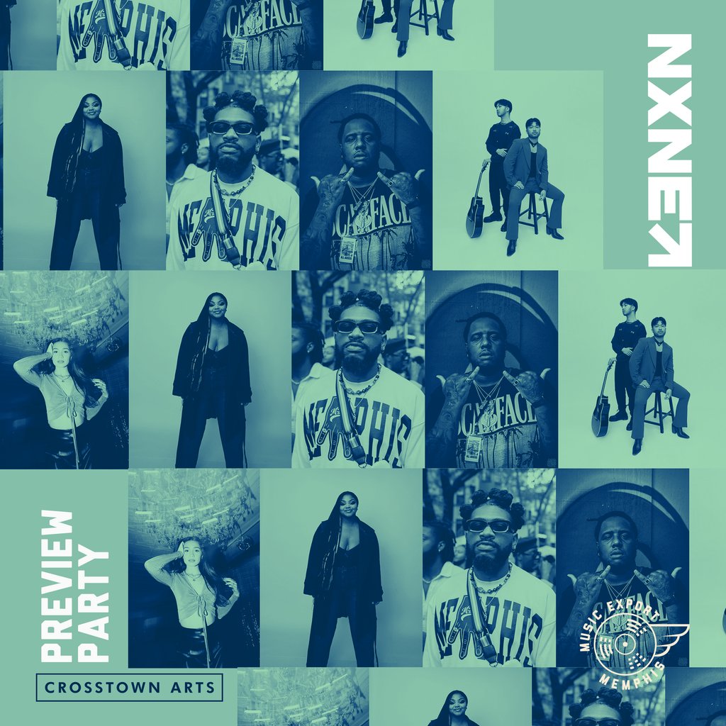 Join us at Crosstown Concourse on Thursday, May 30 from 6-9 PM for our NXNE Preview Party in partnership with Crosstown Arts!

Enjoy performances by all of our NXNE performers. It's FREE to attend or upgrade to VIP for drinks and more goodies for $25 

musicexportmemphis.networkforgood.com/events/70491-n…