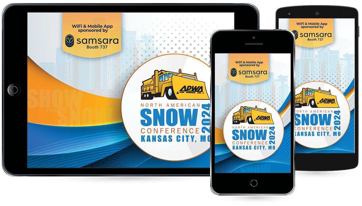Are you coming to #Show4Snow? Make sure you're prepared by downloading the mobile app, sponsored by @Samsara  Download here: brnw.ch/21wJbH9