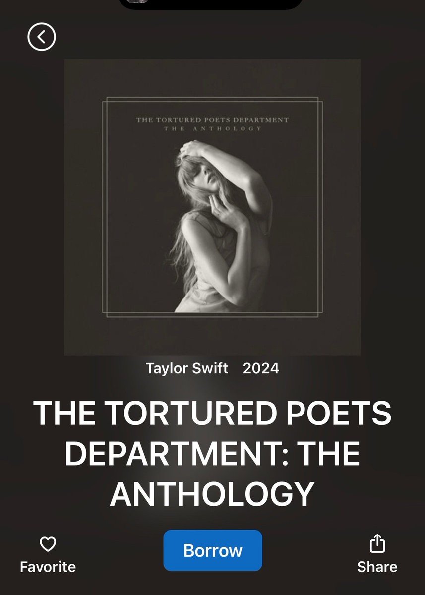 Attention Swifties: The Tortured Poets Department is now available on #hoopla with your library card! 🎶 hoopladigital.com 

Hoopla How To: centermoricheslibrary.org/books-movies-m… #cmorlibrary #hooplaapp #Swifties #TaylorSwift #freewithyourlibrarycard #TheTorturedPoetsDepartment