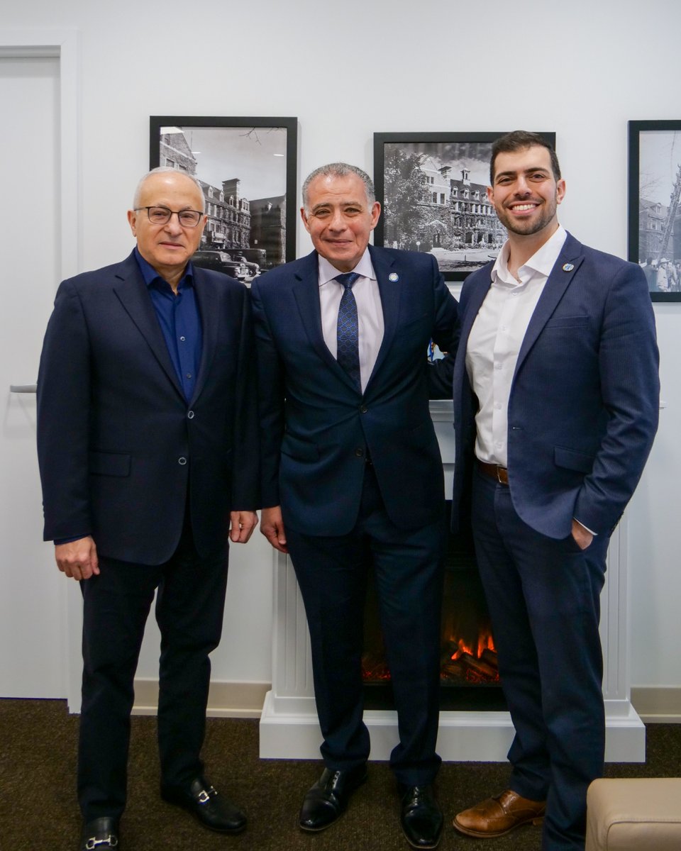 Yesterday, Lawrence Technological University welcomed Bilal Hammoud, executive director of the American Arab Chamber of Commerce, and Ahmad Chebbani, chairman of the AACC, for a campus tour and lunch with LTU President @tarekmsobh! ✨ Be curious. Make magic. ✨ #WeAreLTU