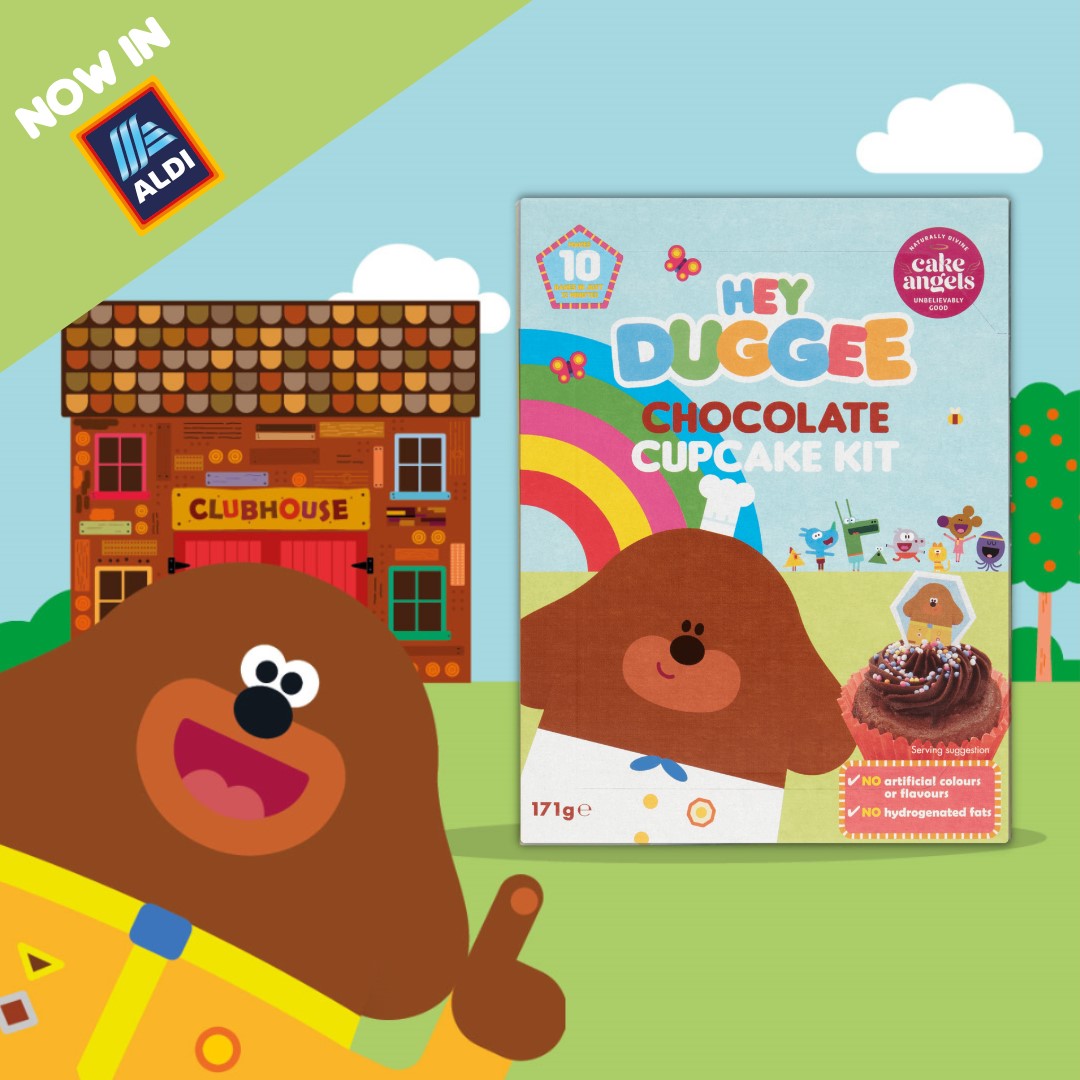 *EXCITING ANNOUNCEMENT* 🥰Both our Bluey and Hey Duggee Cupcake Kits will feature in ALDI this spring. Go get your hands on them while you can🖐🍰️

#NewProduct #NewLaunch #Bluey #BlueyCupcakeKit #heyduggee #heyduggeecupcakekit #aldi #aldibaking