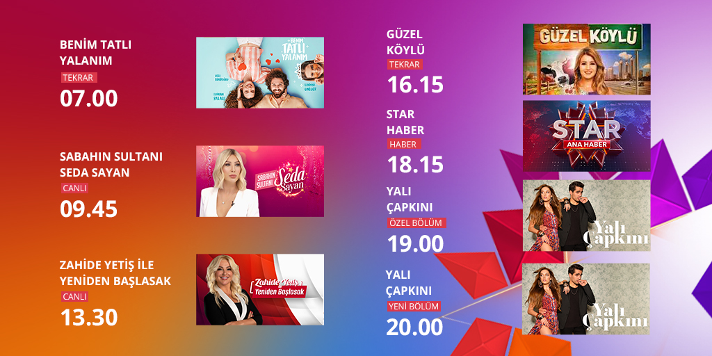 Star'da bugün 📌