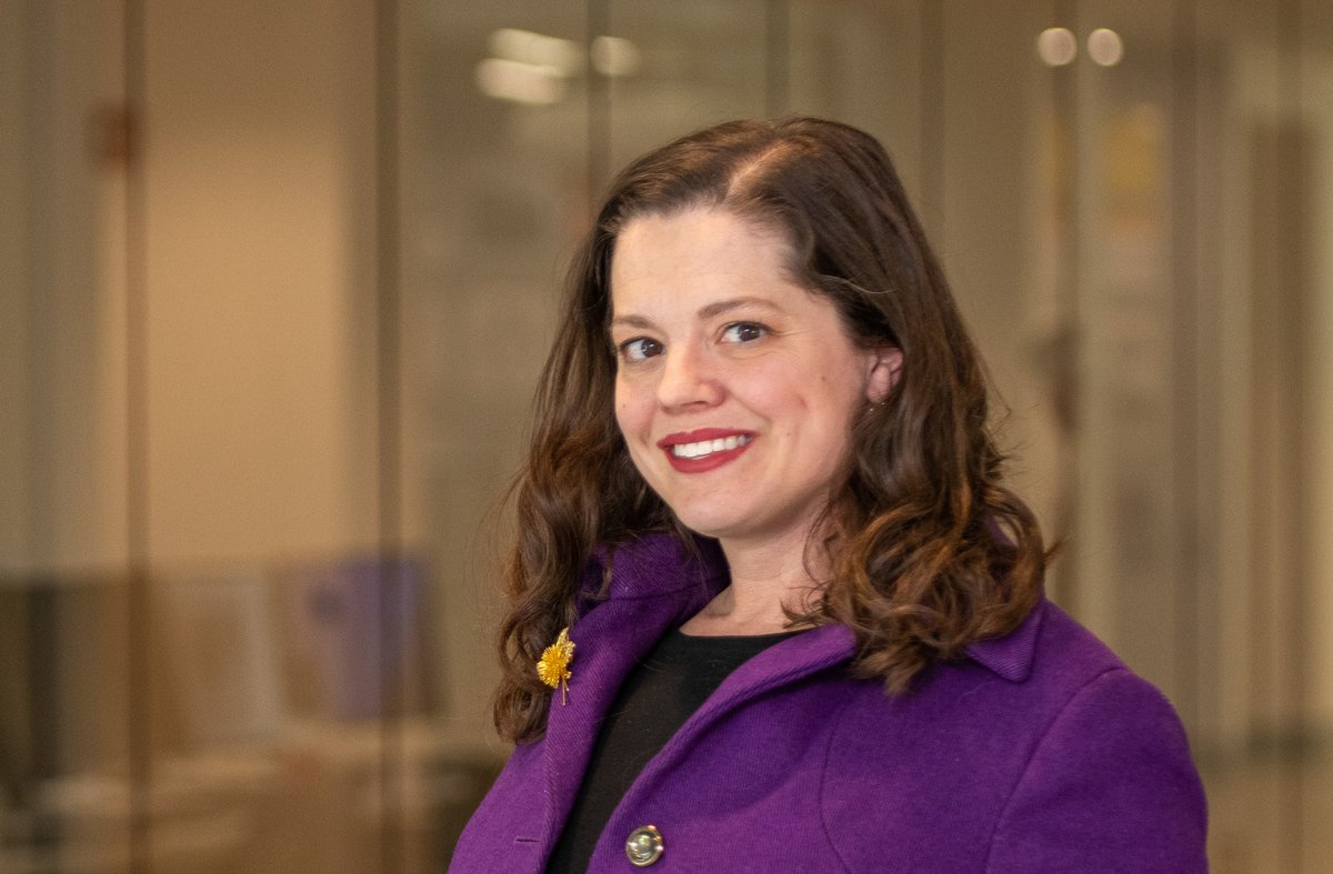 KState's tweet photo. Traci Brimhall, professor of English, has been awarded the lifetime honor of University Distinguished Professor. Brimhall is a nationally recognized poet and nonfiction writer.
Read more about her impressive work at: https://t.co/tsPXJEYwd6
#NextGenKState | #KState https://t.co/CjhrW86lEH