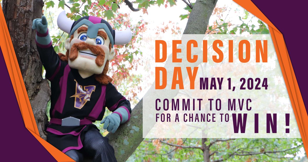 Commit to Missouri Valley College on or before May 1 and win! We're drawing for two lucky winners. -1st prize - Free books for a semester -2nd prize - Apple Airpod Pro Pay your $200 enrollment fee and you're registered to win! If you've already paid, you're automatically entered.