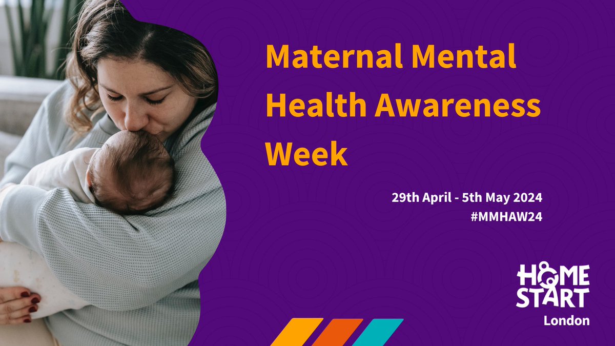 This week is Maternal Mental Health Awareness Week. Home-Start supports new parents facing mental health challenges in the perinatal period. Our skilled staff &amp; trained volunteers are there for the whole family. Find your local London Home-Start here 👉 home-startlondon.org/what-we-do/fin…