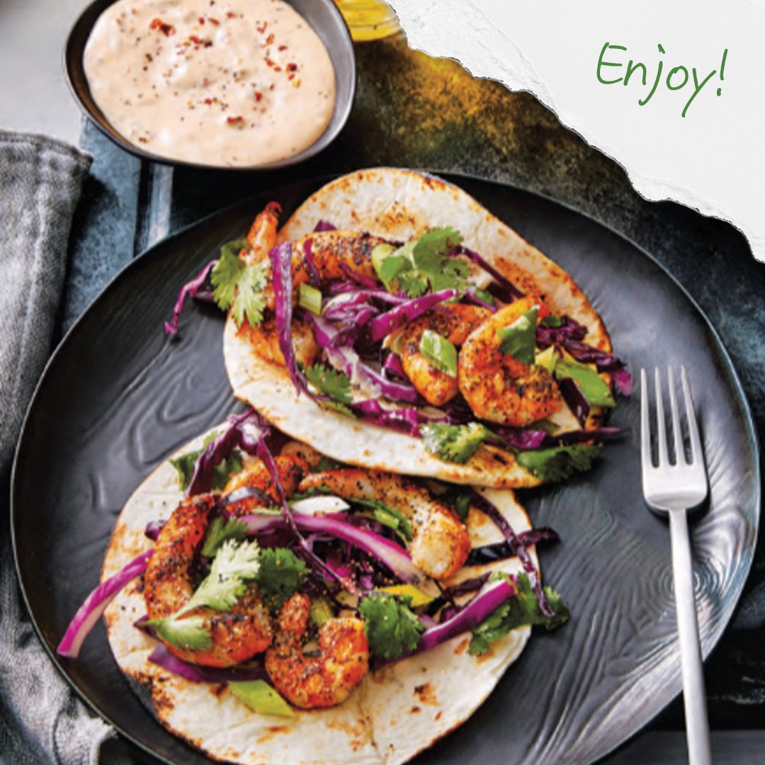 Up next for #MartinasKitchenMix is Grilled Shrimp Tacos! 🌮🍤 This is one of my favorite dishes for this time of year. It’s healthy, delicious, and simple to prepare! store.martinamcbride.com/products/marti…