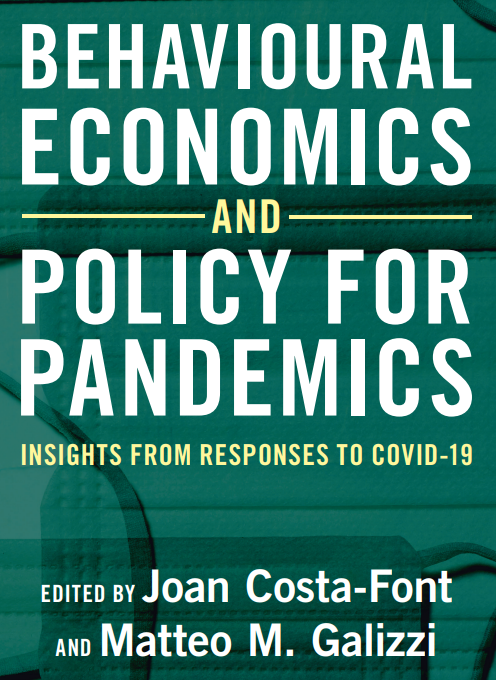 How can behavioral science contribute to better preparedness for future pandemics? Behavioural Economics and Policy for Pandemics tackles this issue with contributions from Team Scientists George Loewenstein, @silvia_saccardo, & @hengchen_dai. Preorder: bit.ly/4d0cvp6