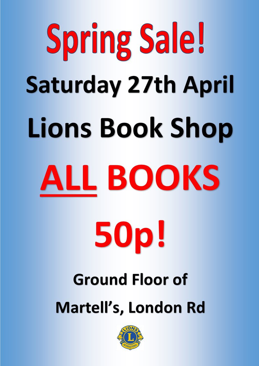 East Grinstead Lions Club (@Grinstead_Lions) on Twitter photo 2024-04-25 21:06:35
