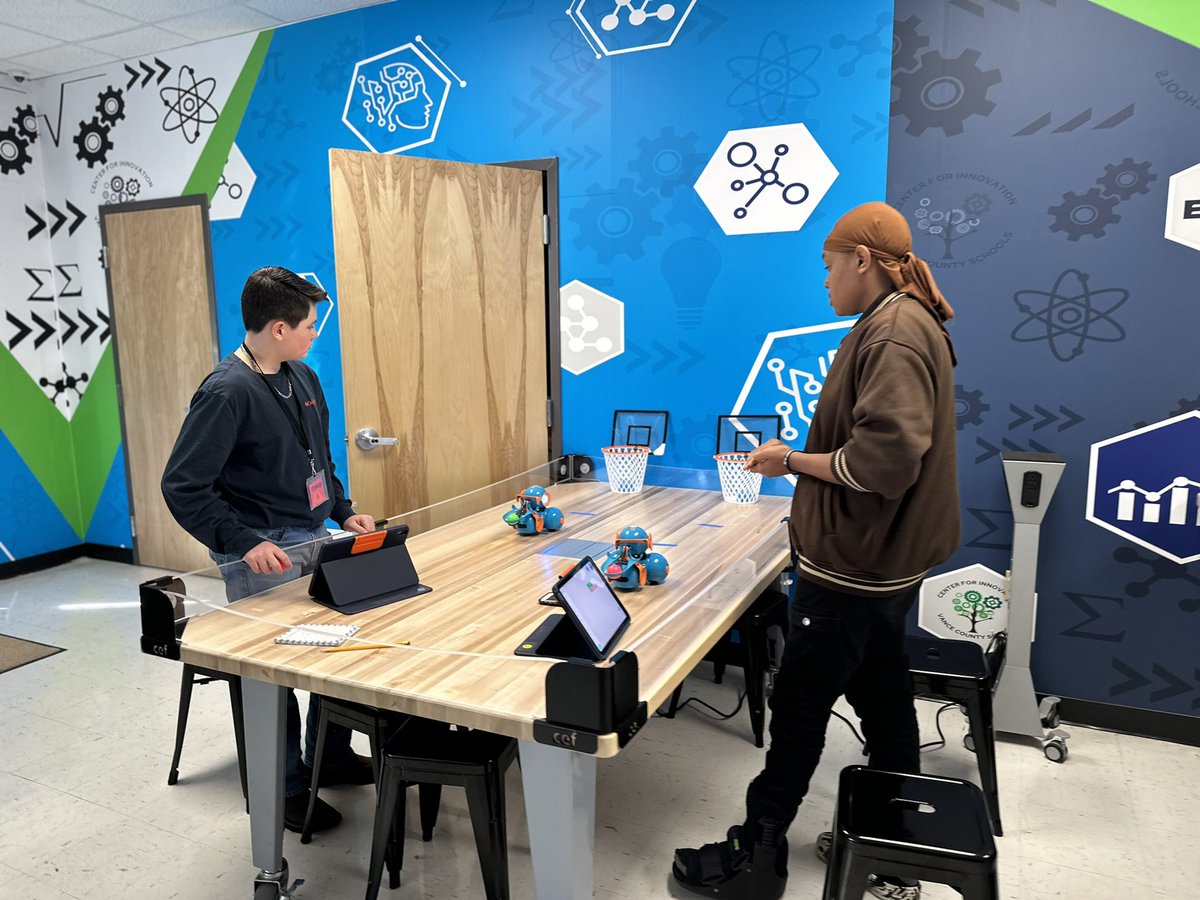 <a href="/V3AHuskies/">Vance Virtual Village Academy</a> High School students had a great time today with enrichment activities. They’ve learned so much this year and we’ve enjoyed watching them grow in all their skills acquired at <a href="/VCSCFI/">VCS Center For Innovation</a>