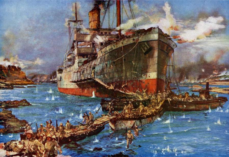 April 25th is also #AnzacDay2024. I always remember my Great Uncle Joe who, aged just 15, landed with the Munster Fusiliers from the SS Clyde. Under heavy fire, the Munsters tried to get ashore three times & were, as one witness said, 'Literally slaughtered like rats in a trap.'