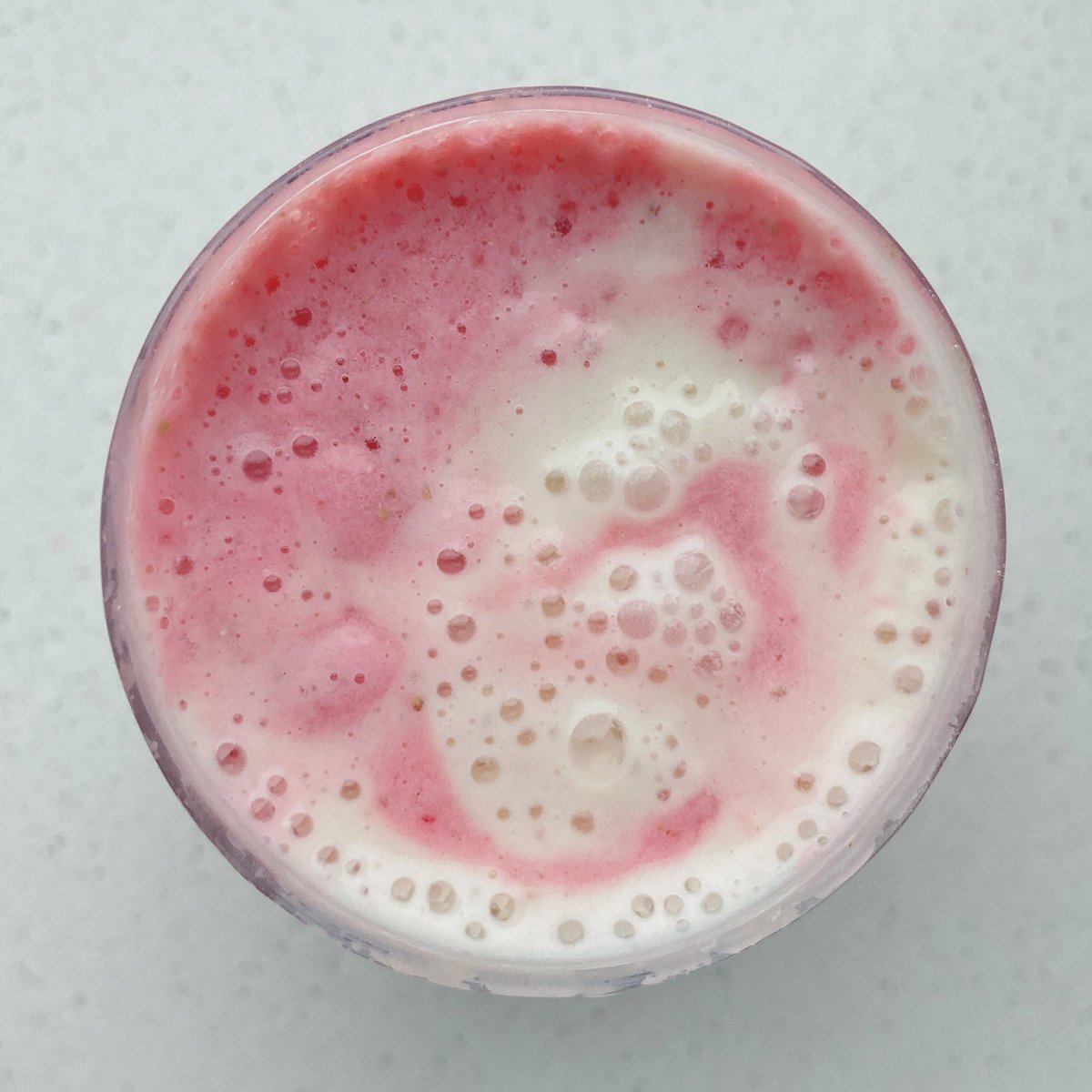 the classic strawberry banana smoothie