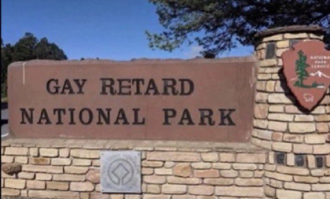 Jordathaniel's tweet photo. I went here and they said ur the park ranger #youknowwhoyouare https://t.co/bp8oADK6Ml