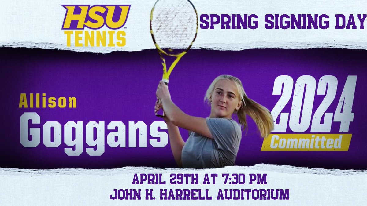 Spring Signing Day Please join us in celebrating the accomplishments of our amazing student-athletes on Monday, April 29th, in the John H. Harrell Auditorium.