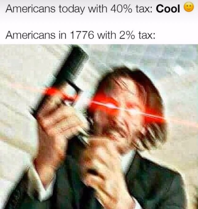 WallStreetMav's tweet photo. Taxation is THEFT! 🤷‍♂️🇺🇸 https://t.co/YyKVAgXgqi