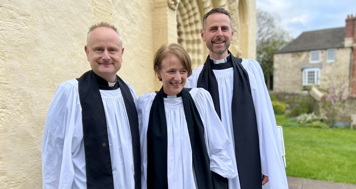 A wonderful evening with @clarehayns as she becomes Vicar of Iffley. Lovely to see so many other wonderful people there!