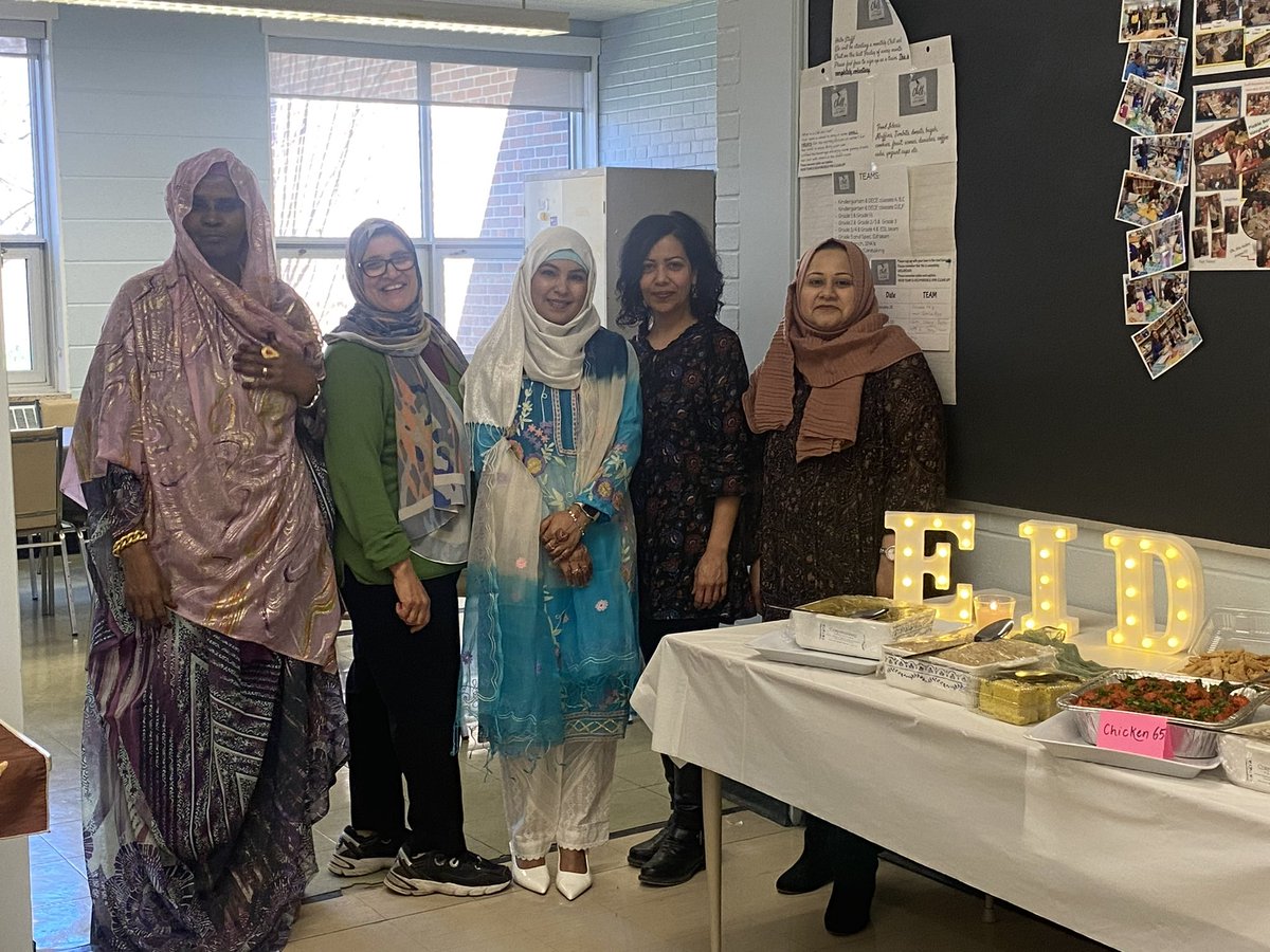 GracedalePS's tweet photo. Gracedale staff enjoying delicious food in celebration of Eid. Thank you to our wonderful staff for providing such a wonderful feast! @MarkBabiy @MiniRai17 https://t.co/N7TlcsWWQ9