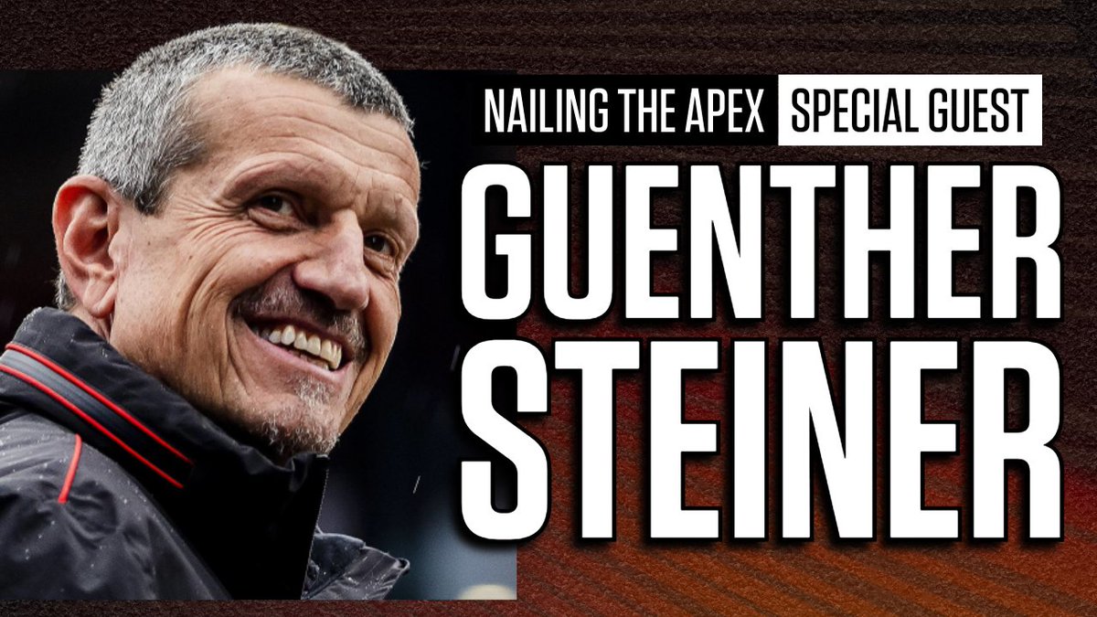 🏁 NEW NAILING THE APEX! 🏁 Guenther Steiner returns to the show to talk about his latest projects, Lewis to Ferrari and Fred Vasseur, Mercedes' empty seat, Nico Hulkenberg, Audi, Andretti, 2026 regulations + more! 🎧: ow.ly/Q6on50Rovnc 📺: ow.ly/Sjno50Rovnn